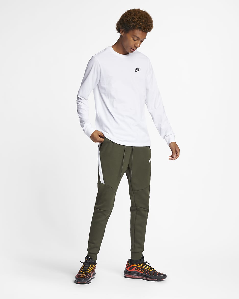 Nike men's long sleeve t shirt online